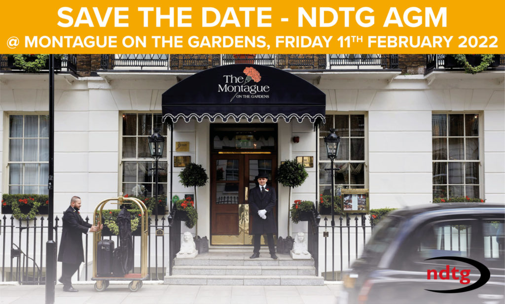 NDTG AGM – Join us on 11th February 2022