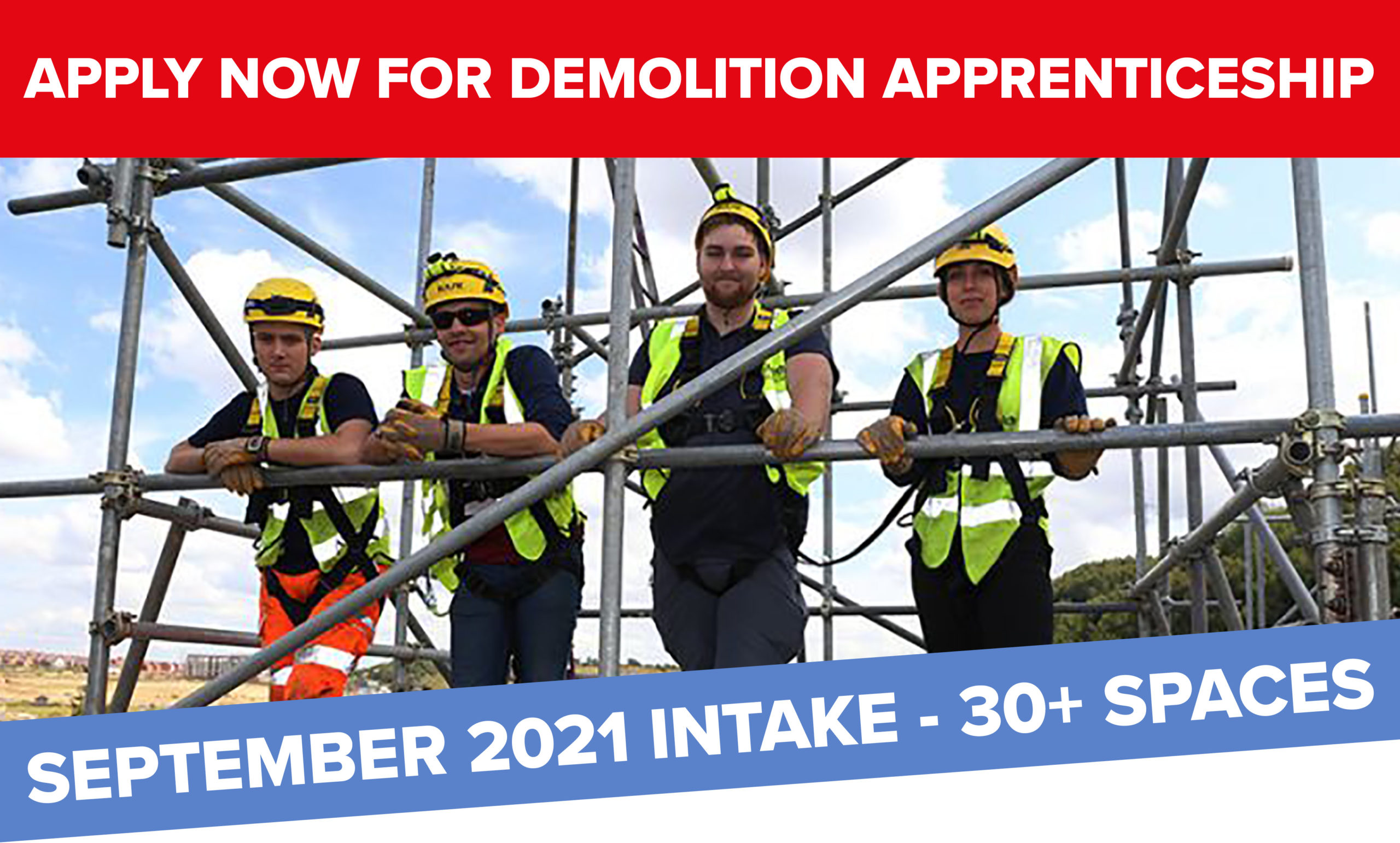 Applications open for September 2021 Apprenticeship