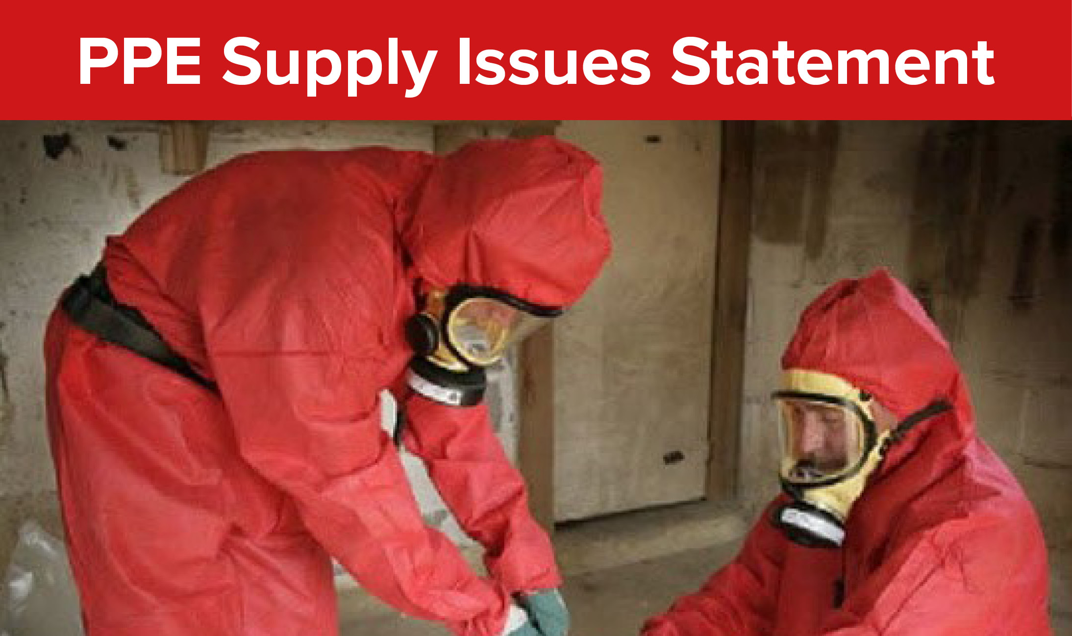 HSE PPE Supply Statement Issued