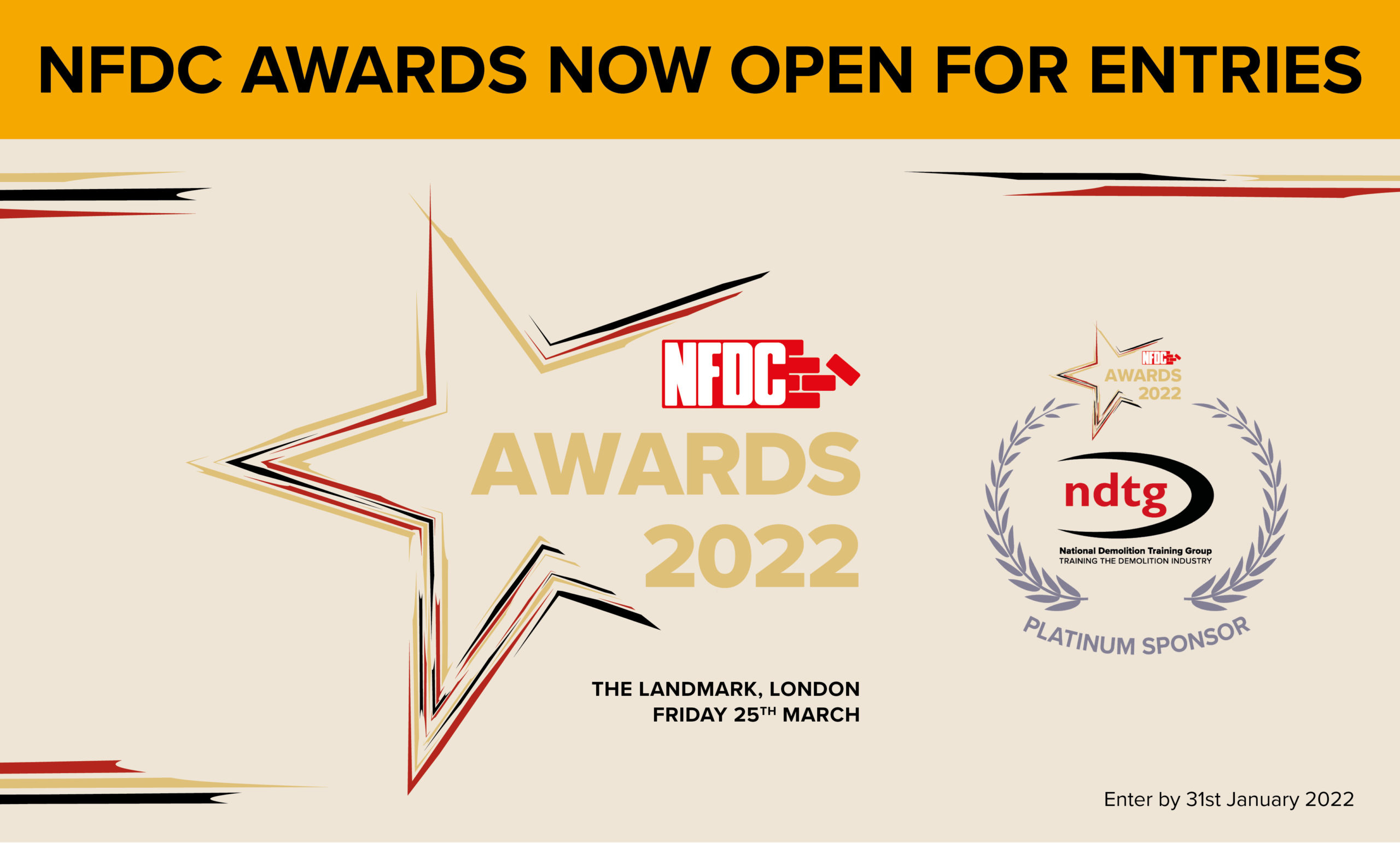 NDTG is Platinum Sponsor for NFDC Awards 2022