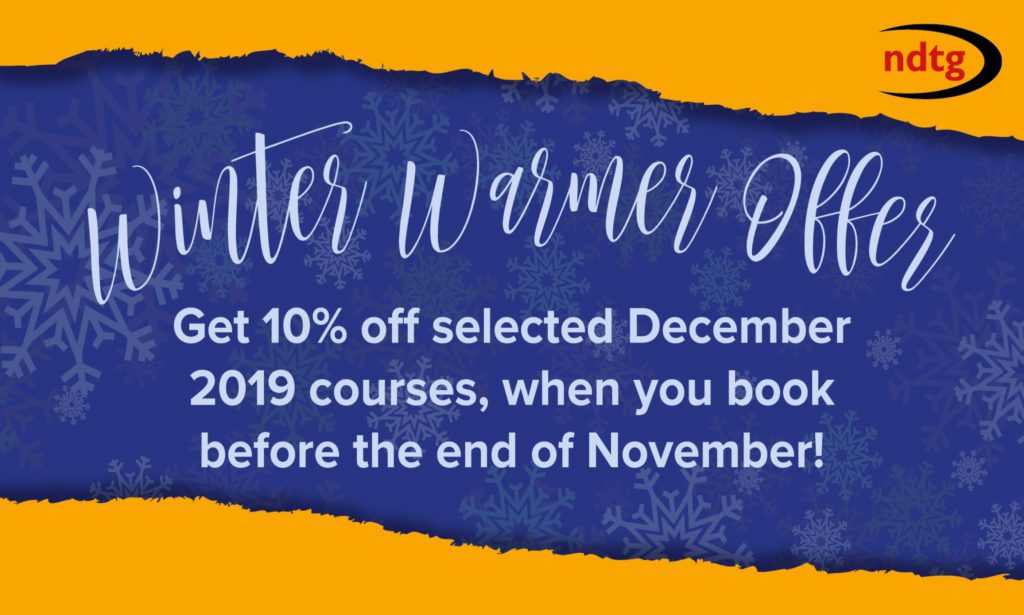 Winter Warmer Offer: 10% Off Courses