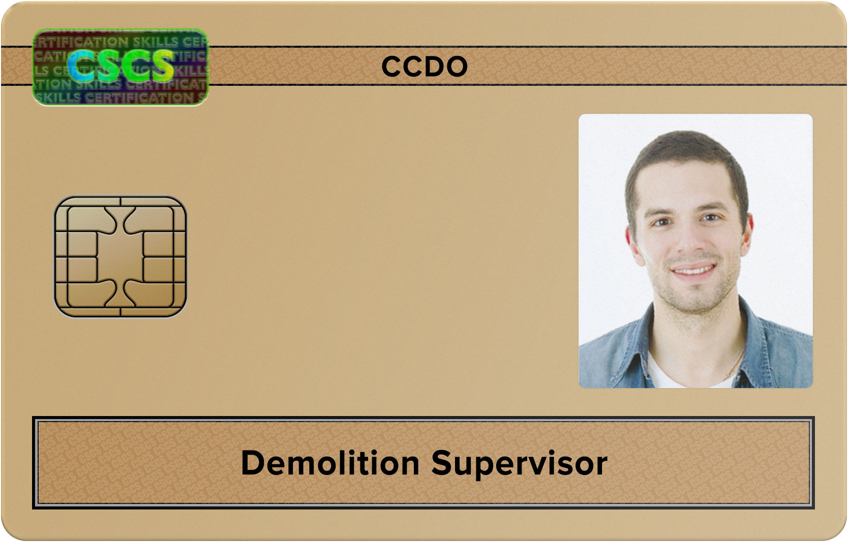 CCDO Demolition Supervisor (5 Year Card)